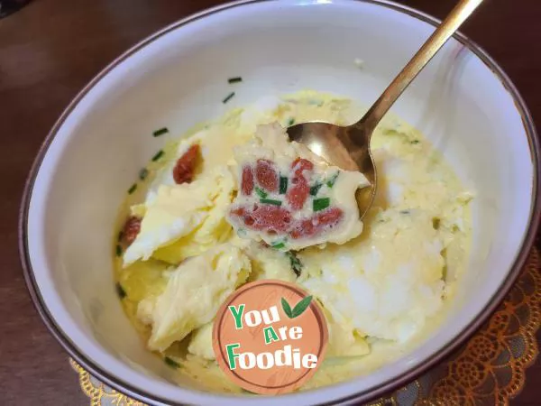 Chinese wolfberry egg soup
