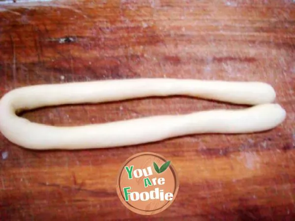 Milk and honey fried dough twist