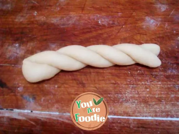 Milk and honey fried dough twist