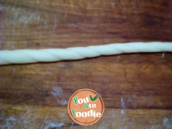 Milk and honey fried dough twist