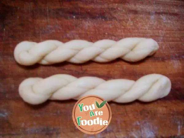 Milk and honey fried dough twist
