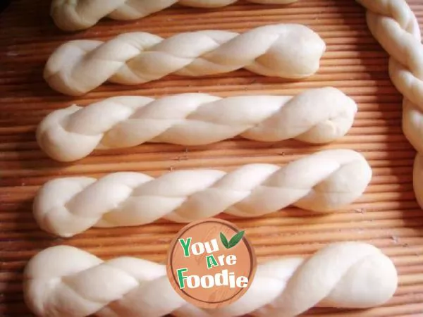 Milk and honey fried dough twist