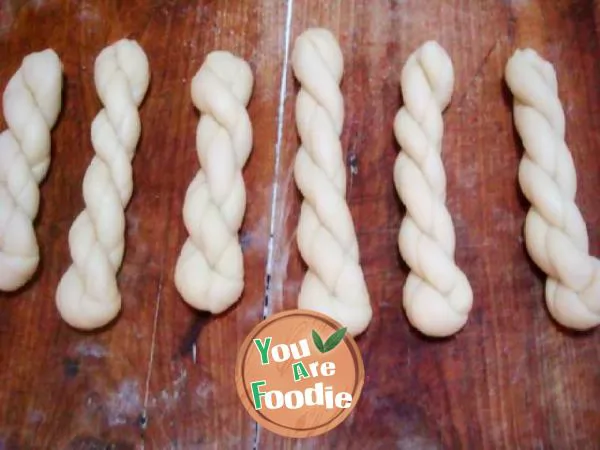 Milk and honey fried dough twist