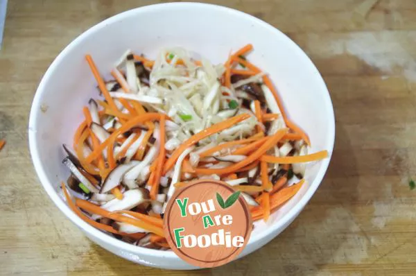 Braised goose with vegetables