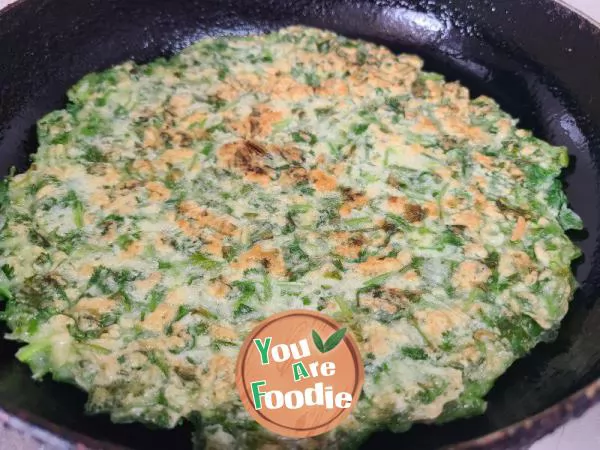 Caraway egg pancake