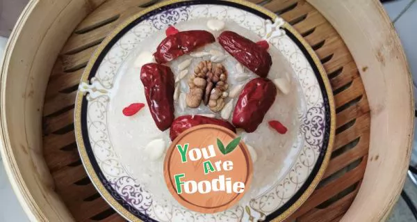 Sweet Rice with Bean Paste