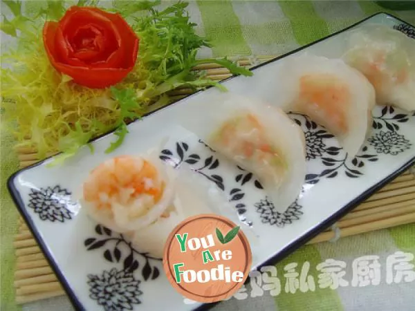 Yipin crystal shrimp dumplings