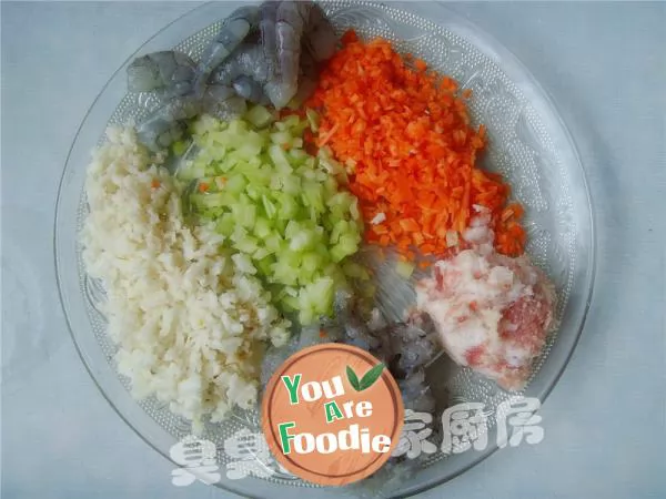 Yipin crystal shrimp dumplings