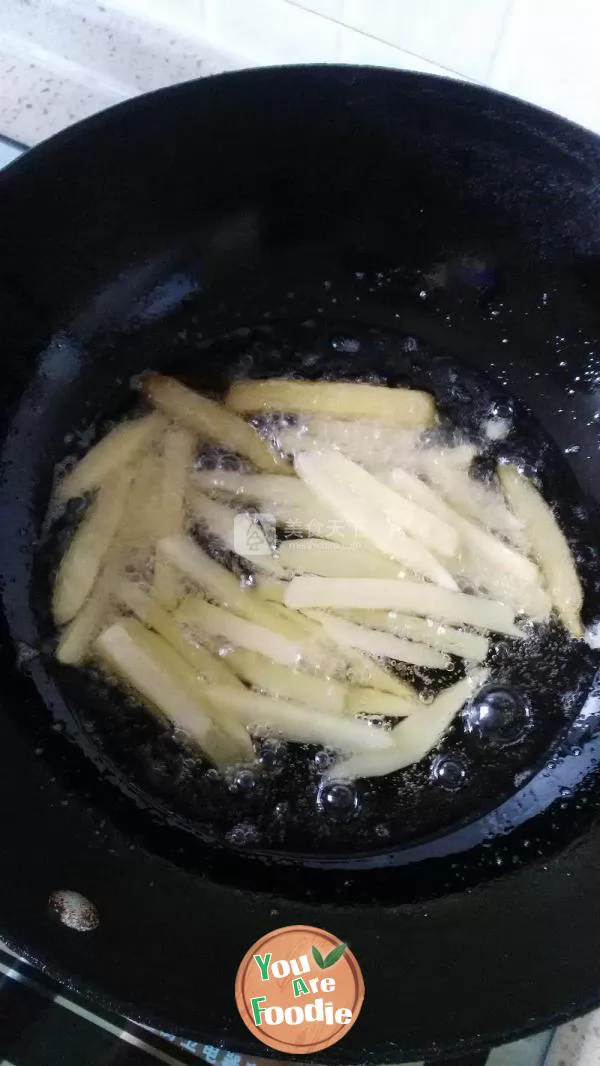 Homemade French fries
