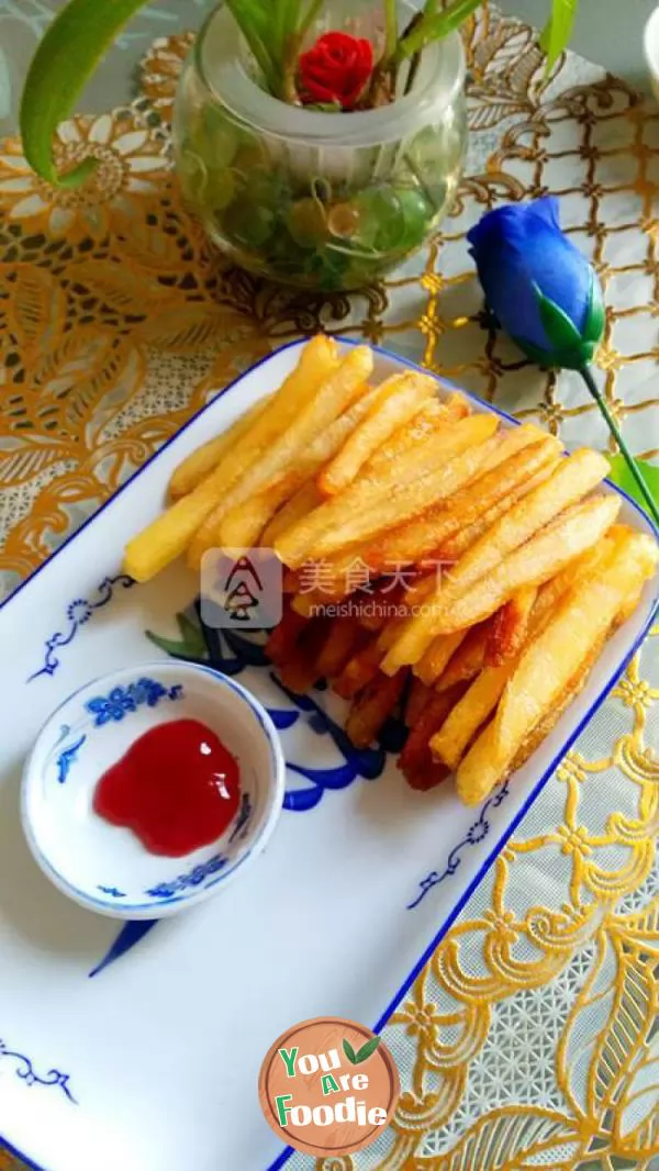 Homemade French fries