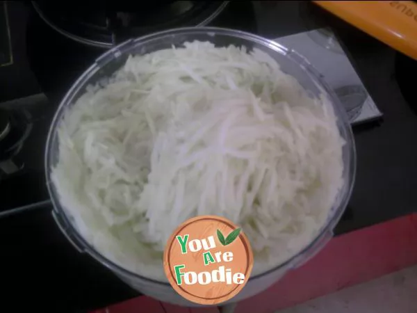 Yishan's mother's tomato and bottle gourd cake