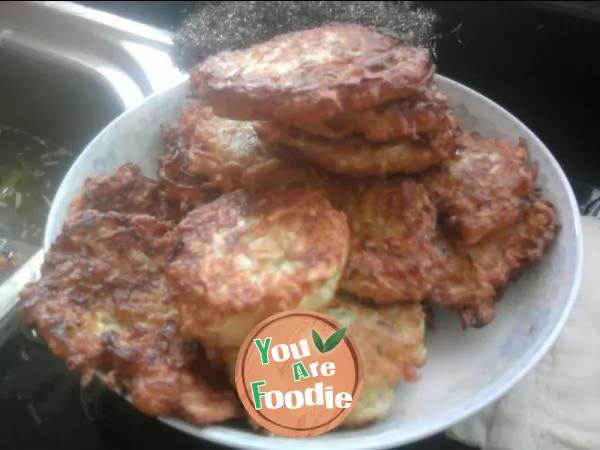 Yishan's mother's tomato and bottle gourd cake