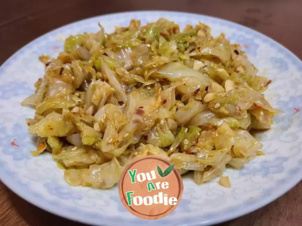Hot Fried Cabbage