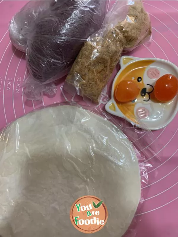 Lazy egg yolk crispy