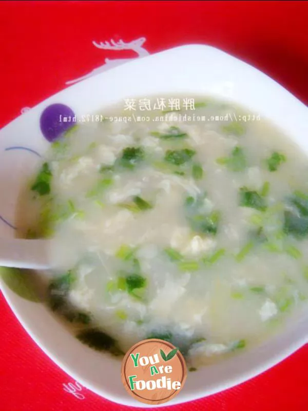 [Shandong cuisine] - cattail in milk soup