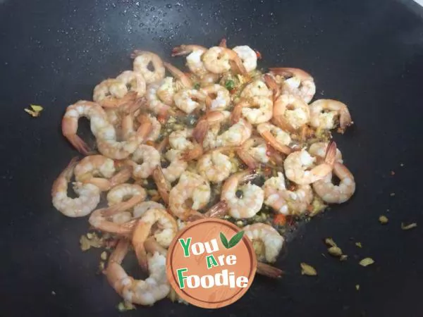 Spicy shrimp