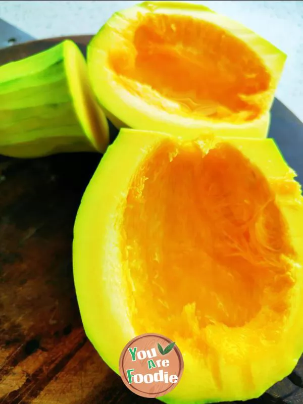 Fried shredded pumpkin
