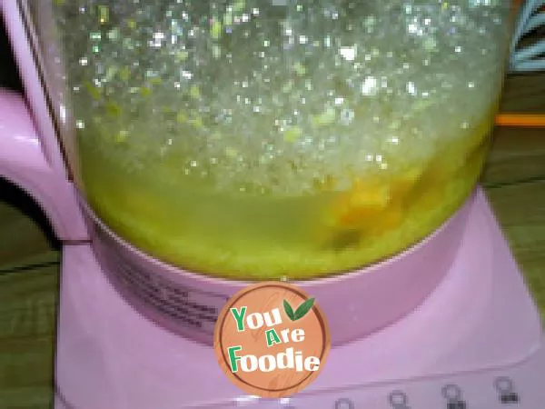 Sweet potato millet porridge