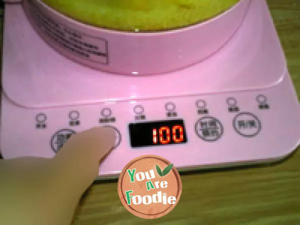 Sweet potato millet porridge