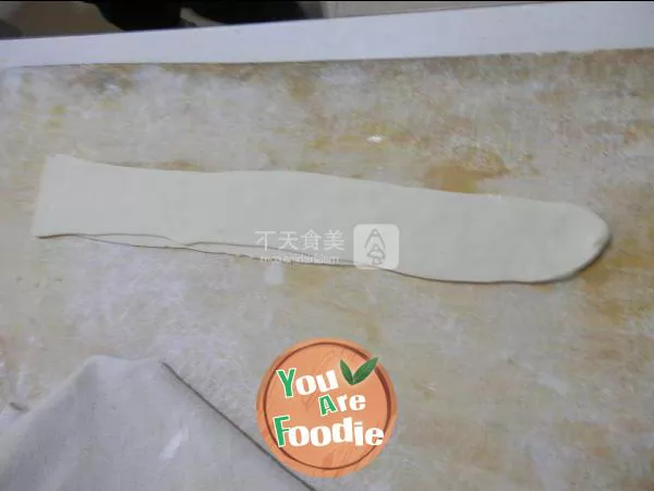 Baked thousand layer cake