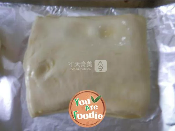 Baked thousand layer cake