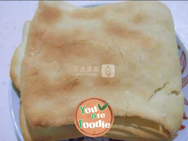 Baked thousand layer cake