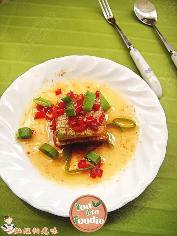 Fried white gourd