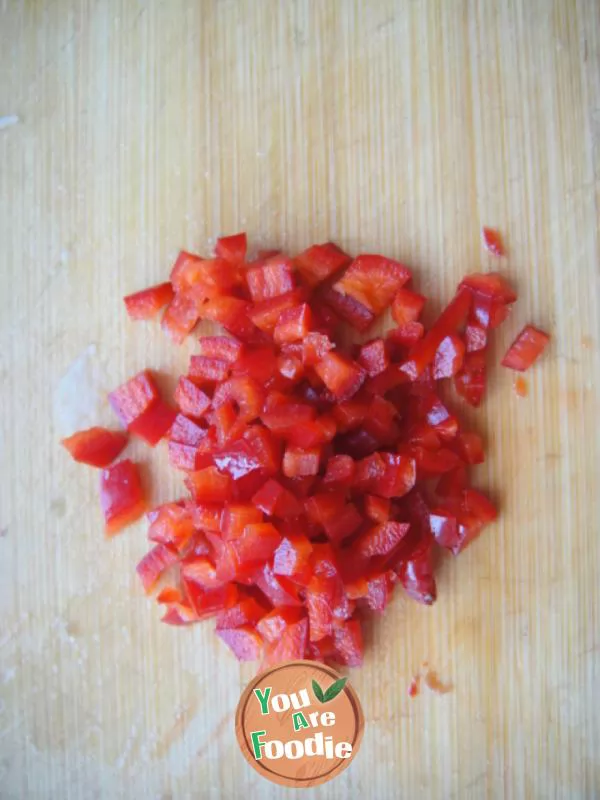 Fried white gourd