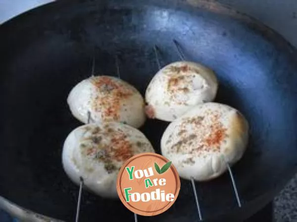 [cumin barbecue steamed bread slices]