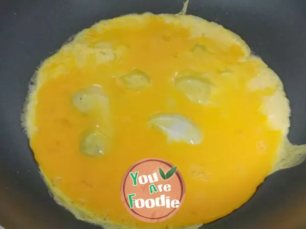 Fried Egg with Okra