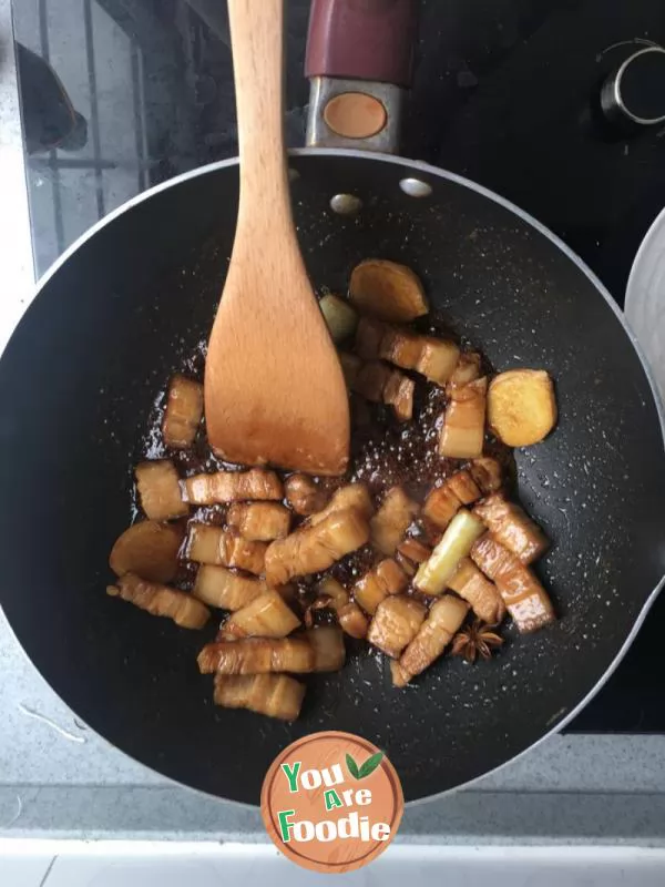 braised pork in brown sauce
