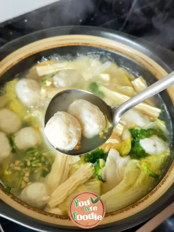 Fish Ball and Vegetable Casserole