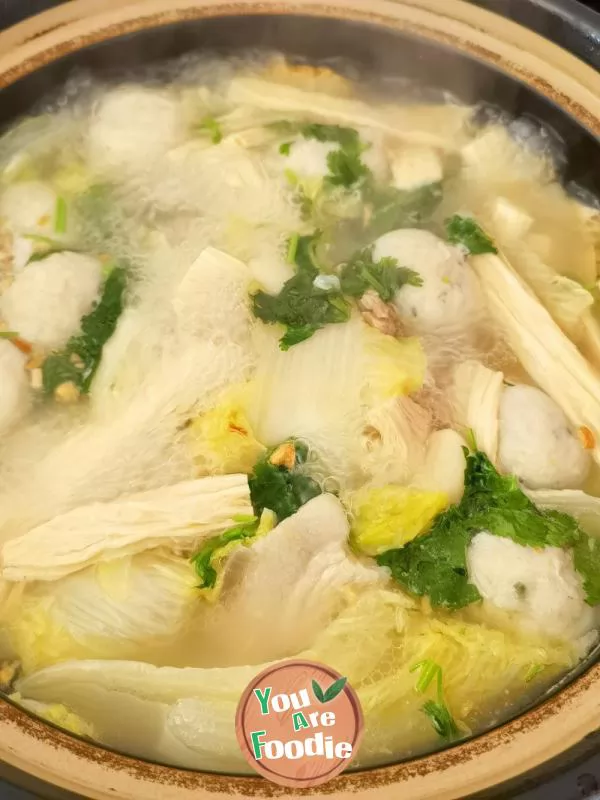 Fish Ball and Vegetable Casserole
