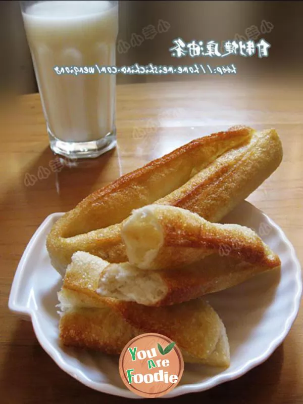 Homemade healthy fried dough sticks
