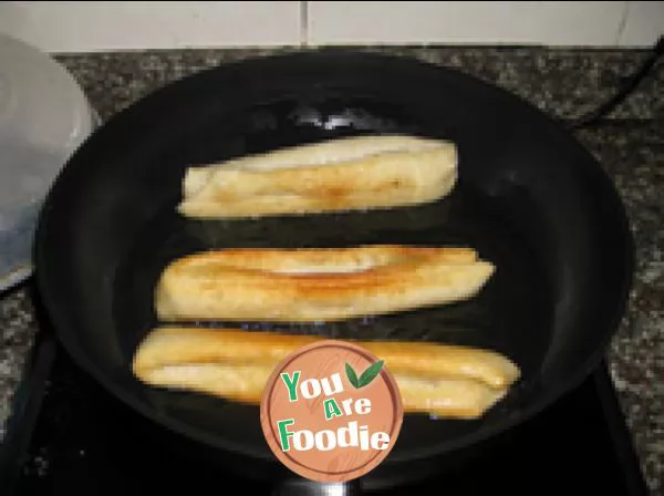Homemade healthy fried dough sticks