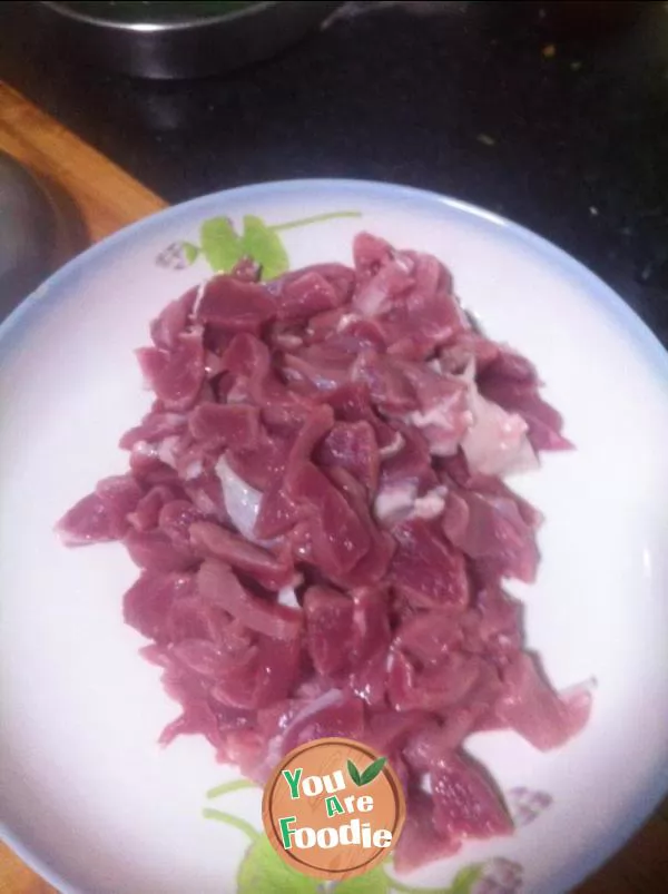 Fried mutton with Scallion
