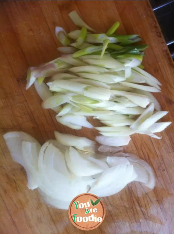 Fried mutton with Scallion