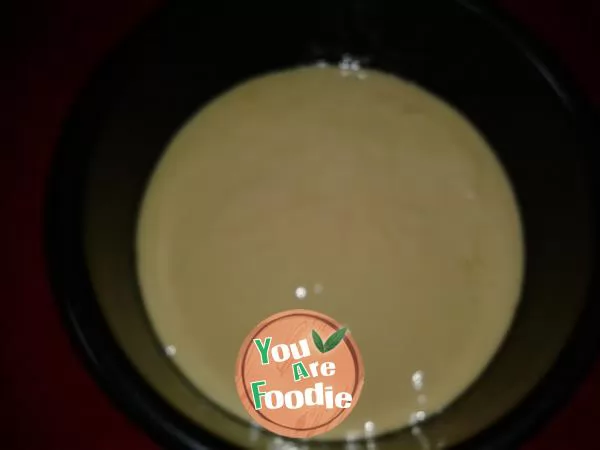 Steamed cake