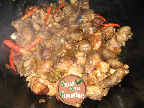 Chicken hotpot