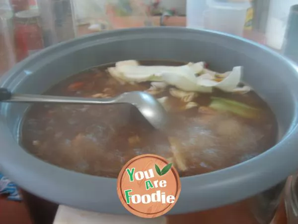 Chicken hotpot