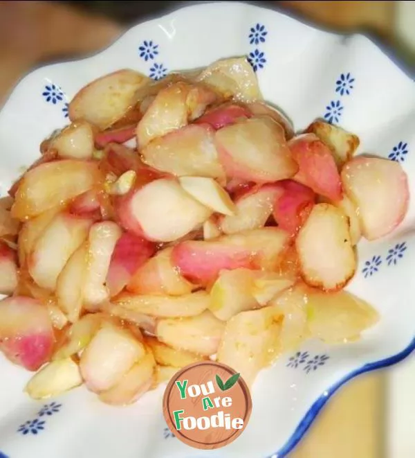 Boiled radish