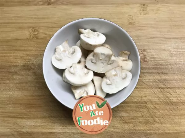 Mushroom and squid soup