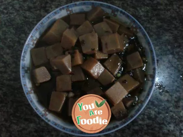 Boiled taro
