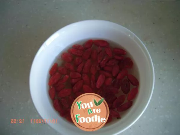 Beauty care -- Chinese wolfberry red jujube soymilk