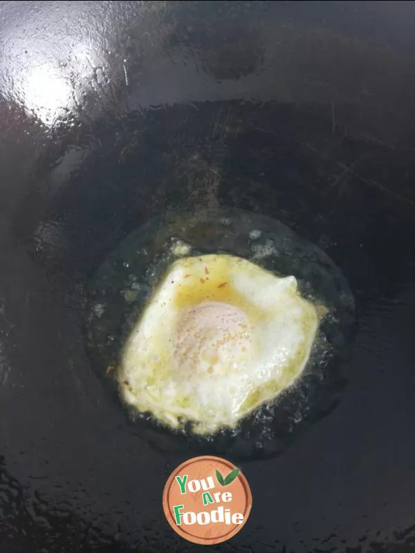Sweet and sour poached egg