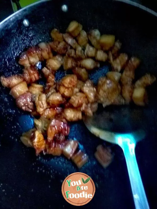 braised pork in brown sauce
