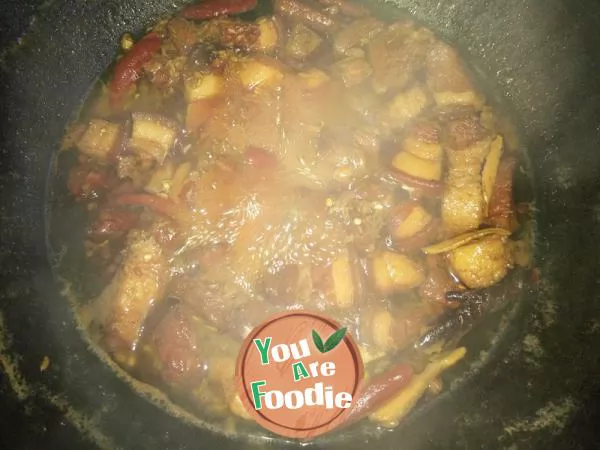 braised pork in brown sauce