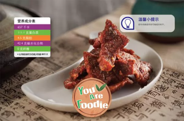 Roast beef jerky