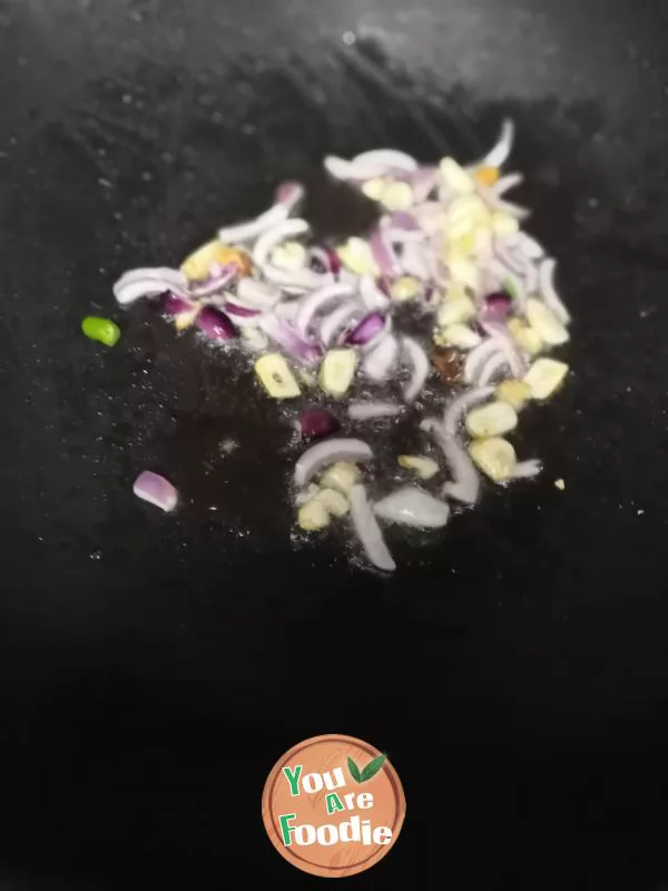 Peanuts with beans
