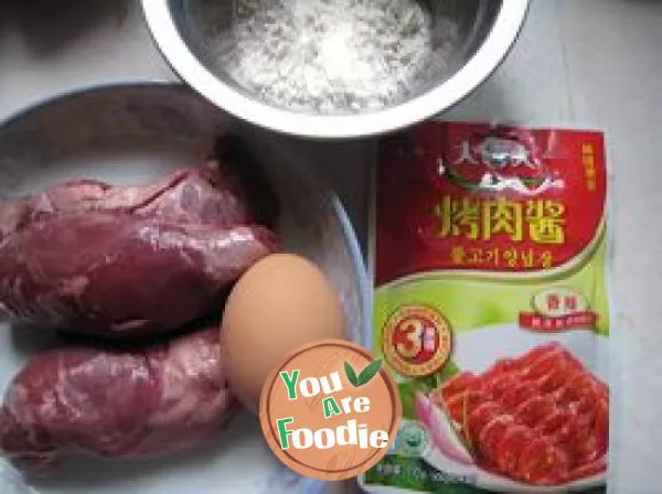 Crispy pork with soy sauce